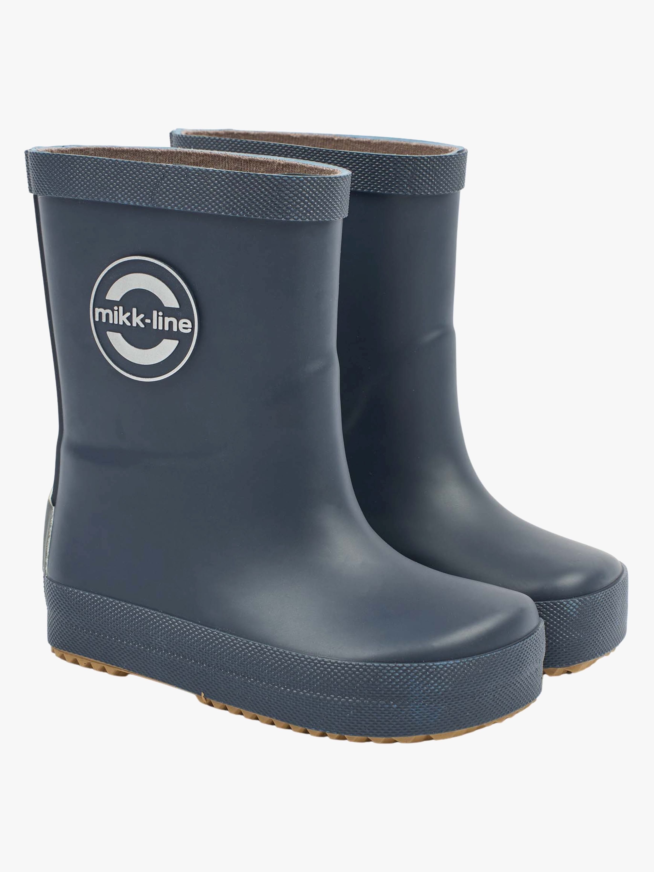 Mikk-Line Barefoot Gummistövlar, Blue Nights, 33